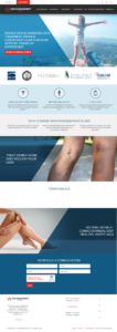 vein clinic website design